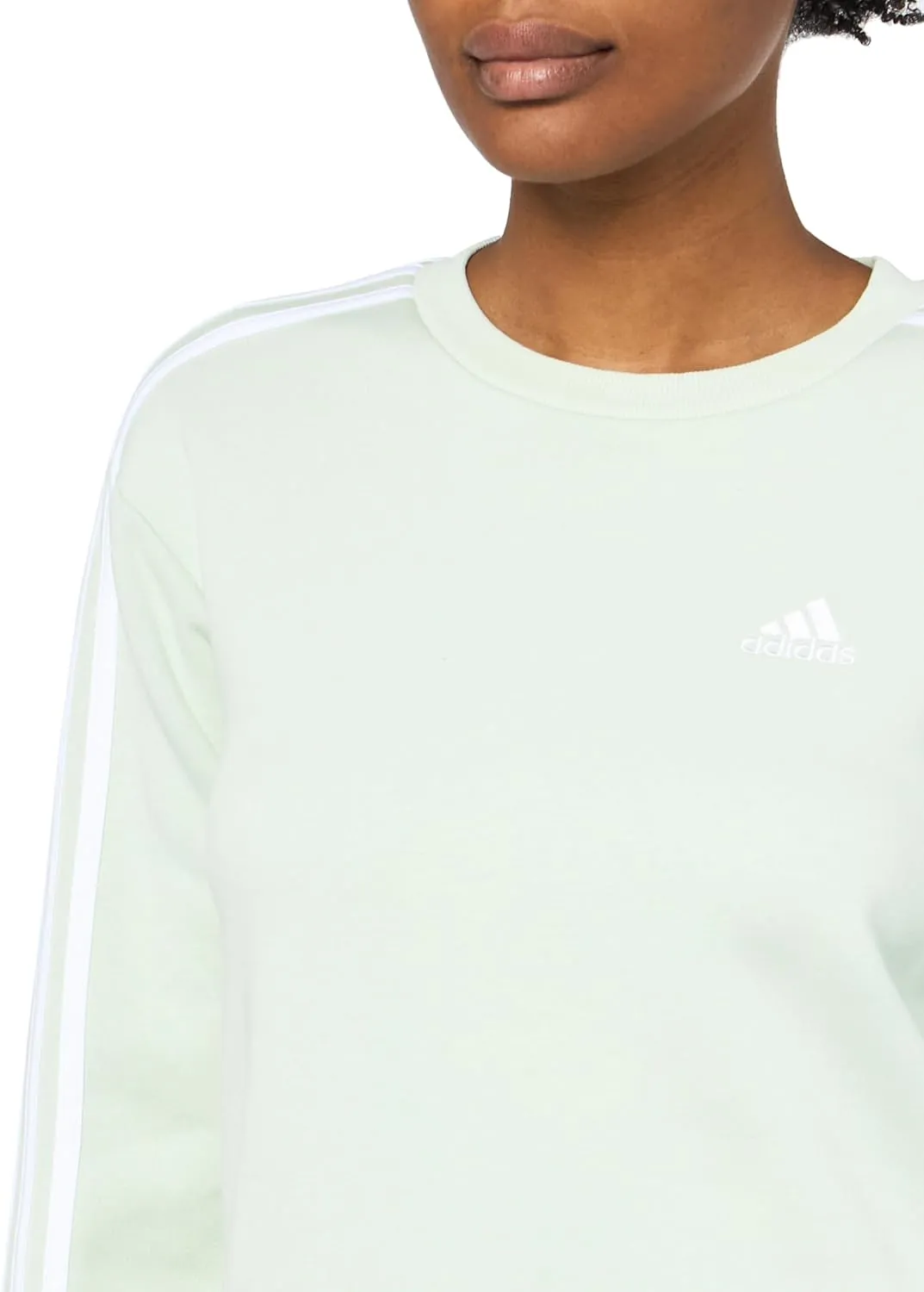 adidas Women's Essentials 3-Stripes Fleece Sweatshirt