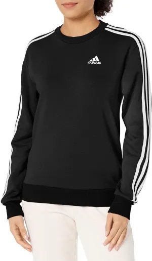 adidas Women's Essentials 3-Stripes Fleece Sweatshirt