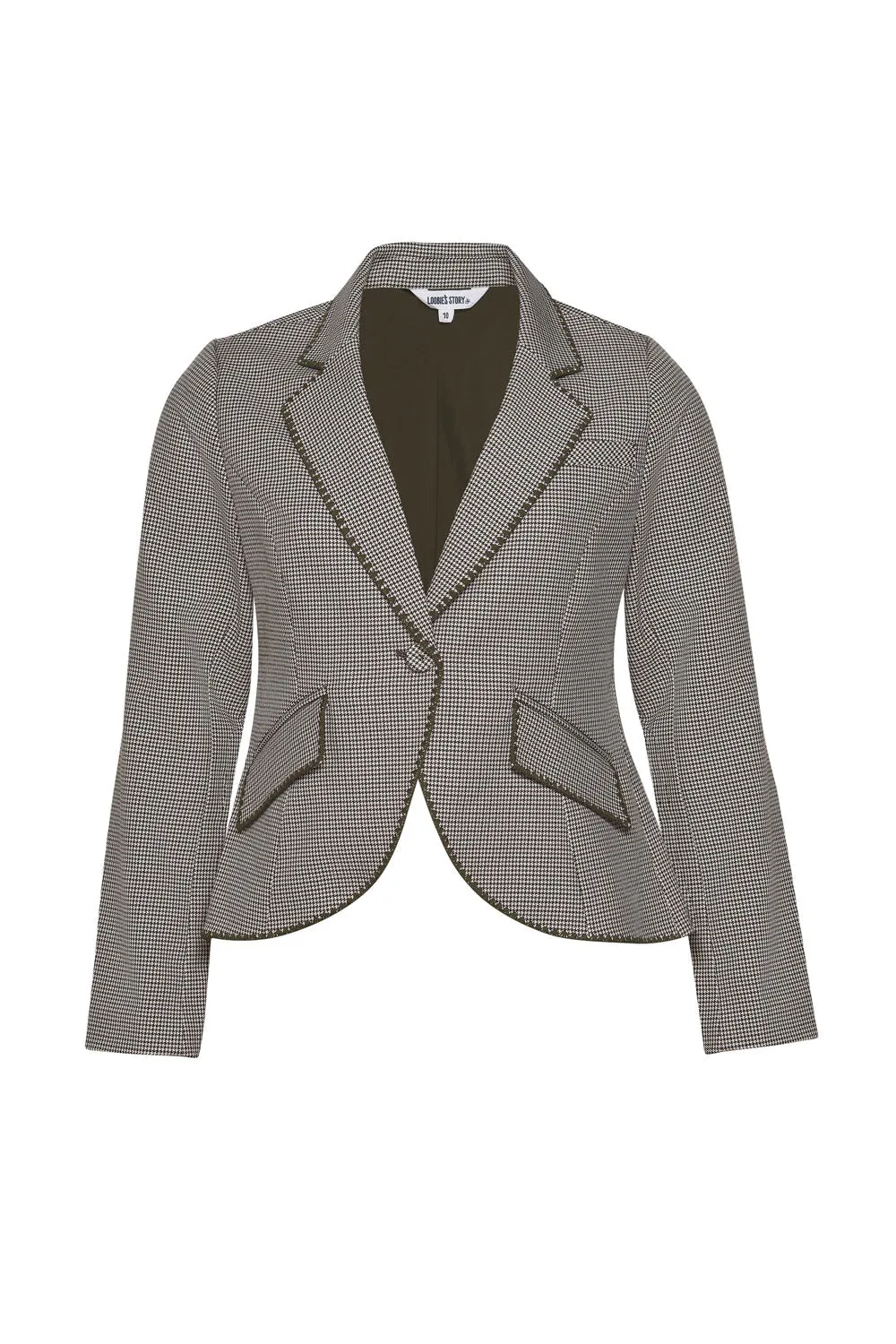 Agatha Houndstooth Jacket