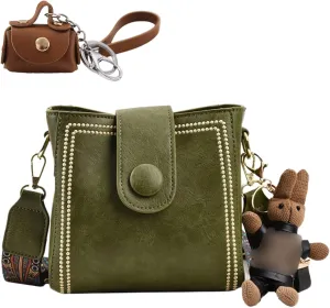 Bootara Bucket Bag, Women's Vintage Crossbody Bag With Adjustable Wider Shoulder Strap, Retro Water Bucket Shoulder Bags