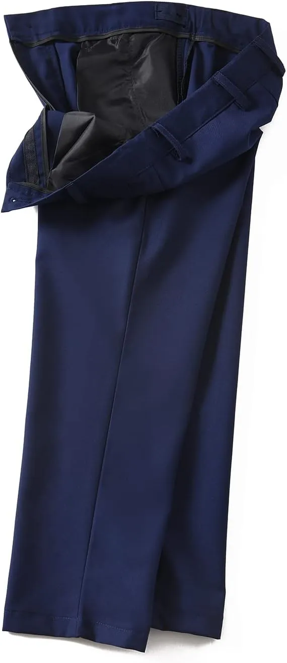 Boys Dress Pants Adjustable Waist Flat Front Pant Wedding School Uniforms Pants