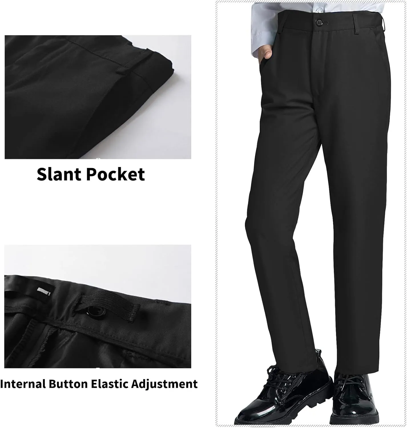 Boys' Suits Formal Tuxedo Slim Fit Boys Suit Set for Wedding Outfit Teen Boy Dress Clothes