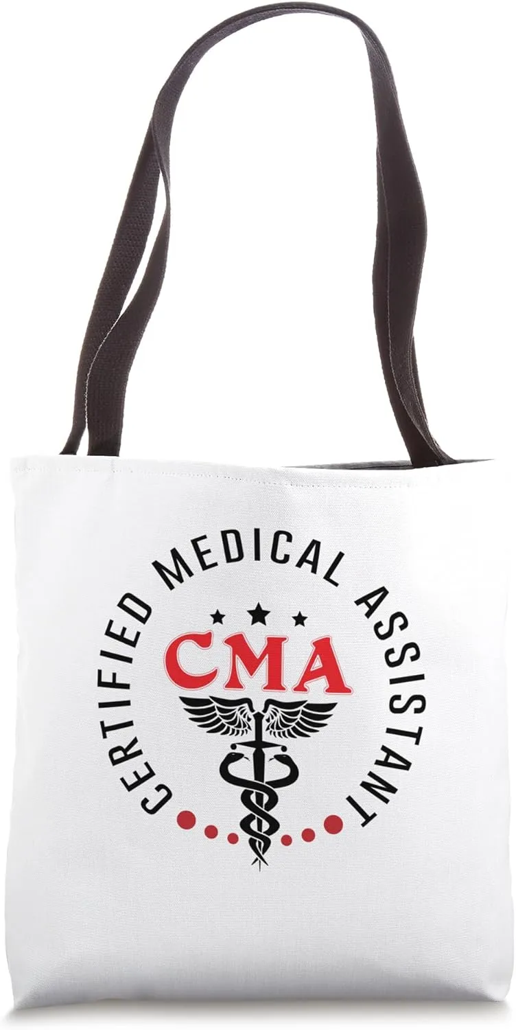Certified Medical Assistant MA CMA Nursing Doctor Assistant Tote Bag