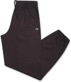 Champion Big and Tall Lightweight Sweatpants for Men - Jersey Cotton Jogger Pants Charcoal Heather