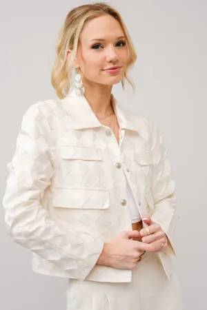 Checked Off Jacket