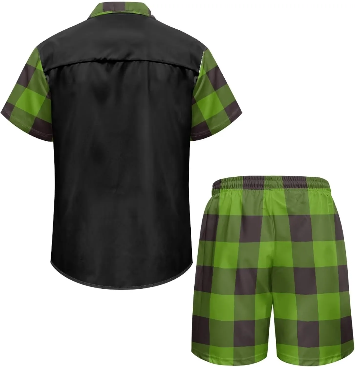 Couple Pajamas Matching Sets Womens Pajama Sets With Pockets Button Down Loungewear for Men