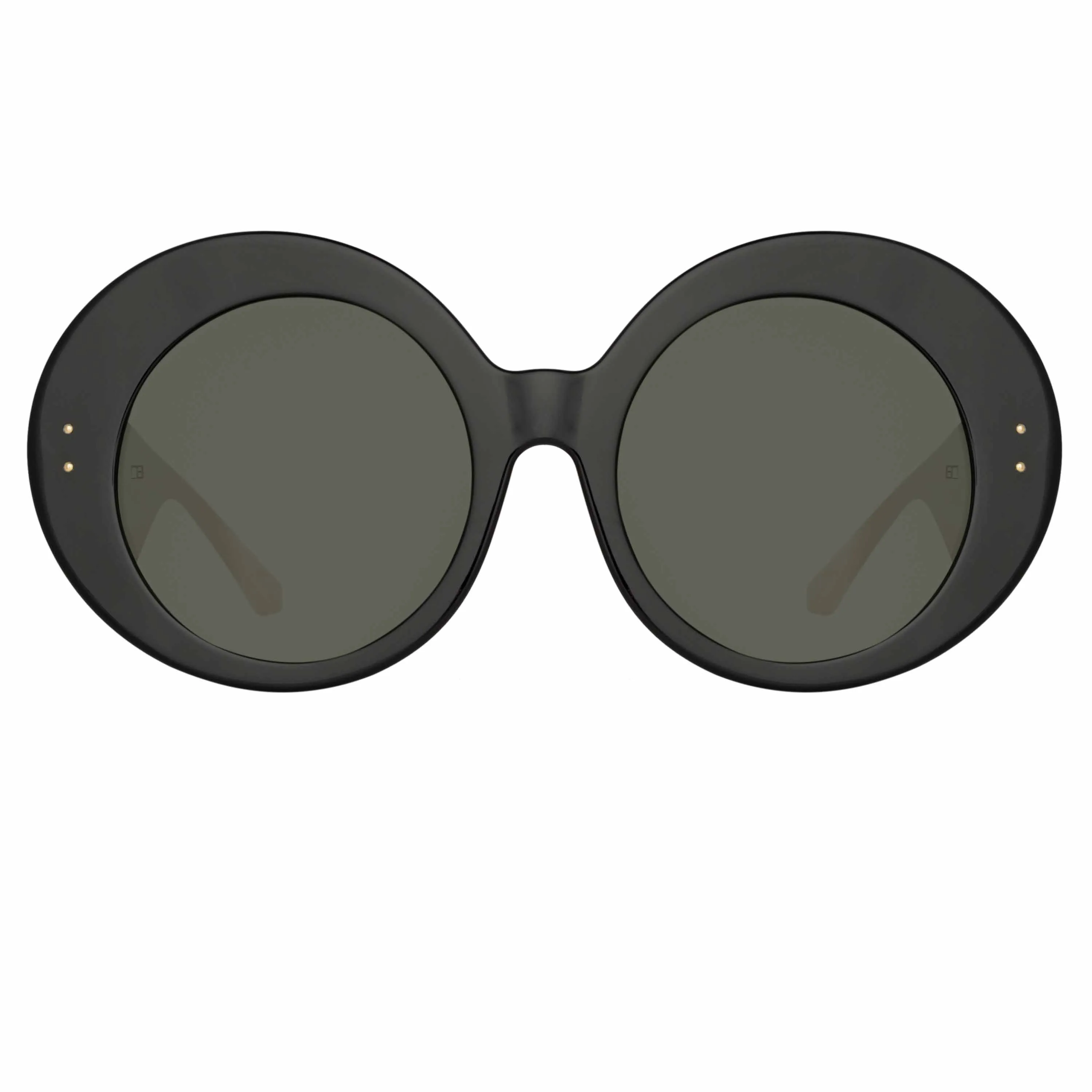 Donyale Oversized Sunglasses in Black