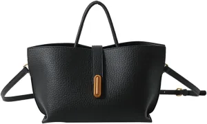 Epsion 2025 Tote Bag for Women Vegan Leather Soft Shoulder Bags Casual Shoulder Handbag Slouchy Purses