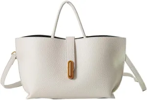 Epsion 2025 Tote Bag for Women Vegan Leather Soft Shoulder Bags Casual Shoulder Handbag Slouchy Purses