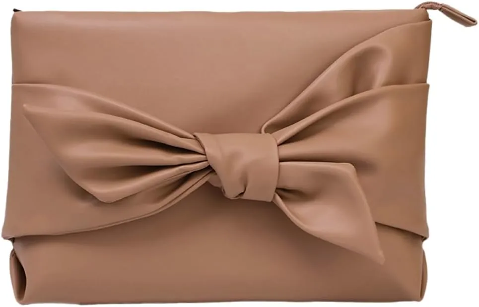 Epsion Women's Underarm Bag Soft Clutch Bag Shoulder Bag Glossy Handbag Vegan Leather Purse Work Travel Dating