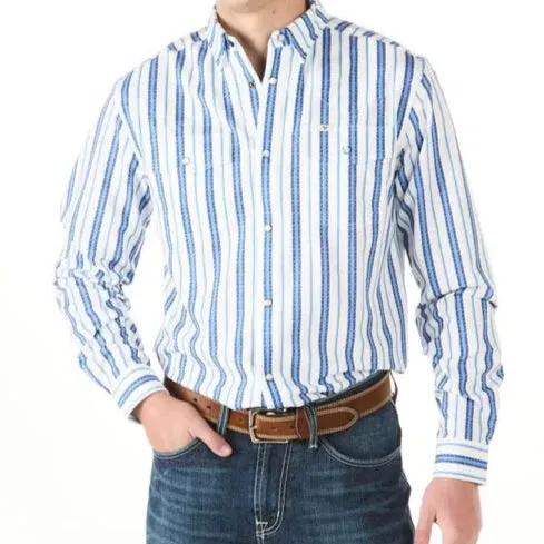 Ferrell "Adam" Pearl Snap Men's Long Sleeve Shirt