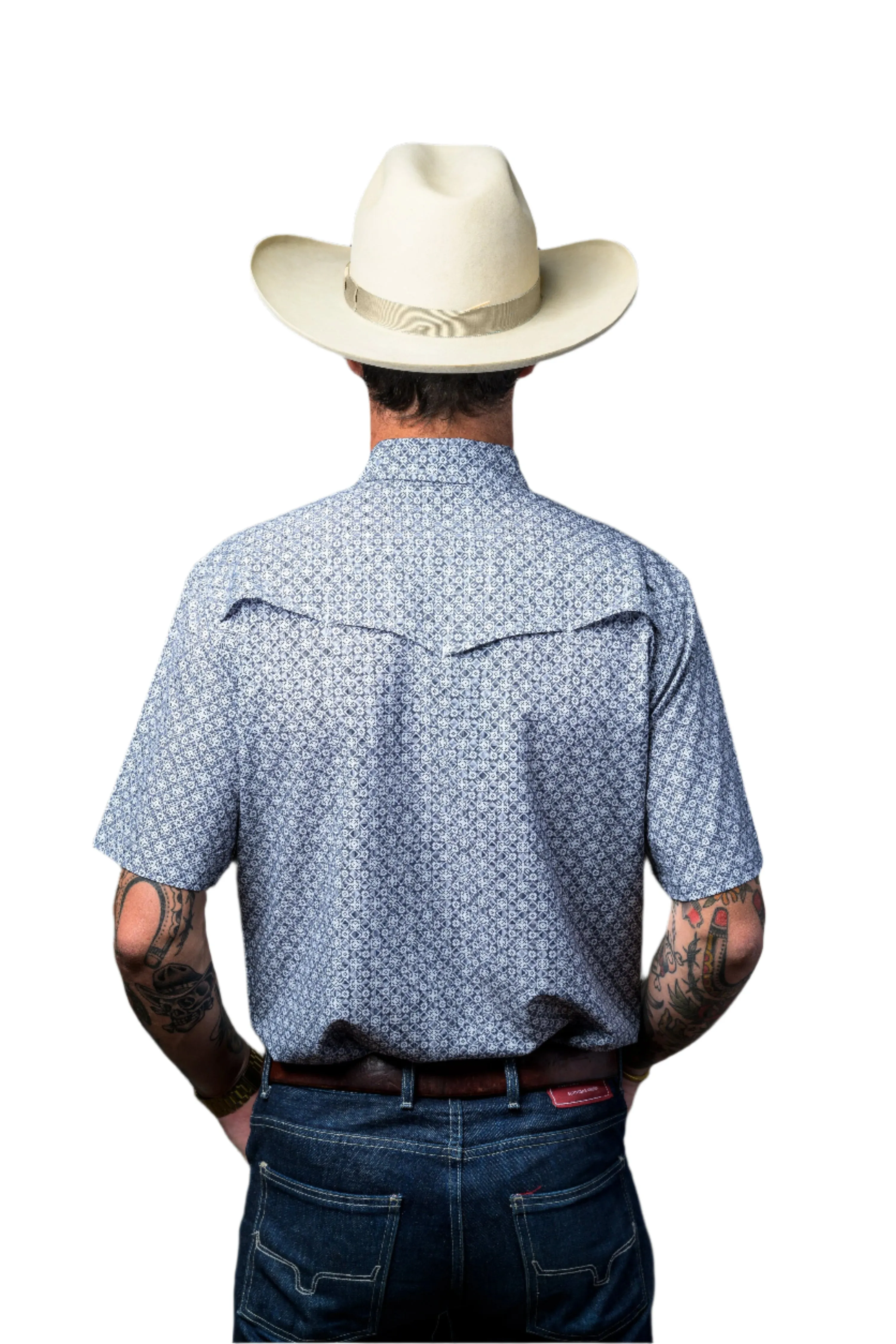 Ferrell Short Sleeve Pearl Snap Men's Shirt
