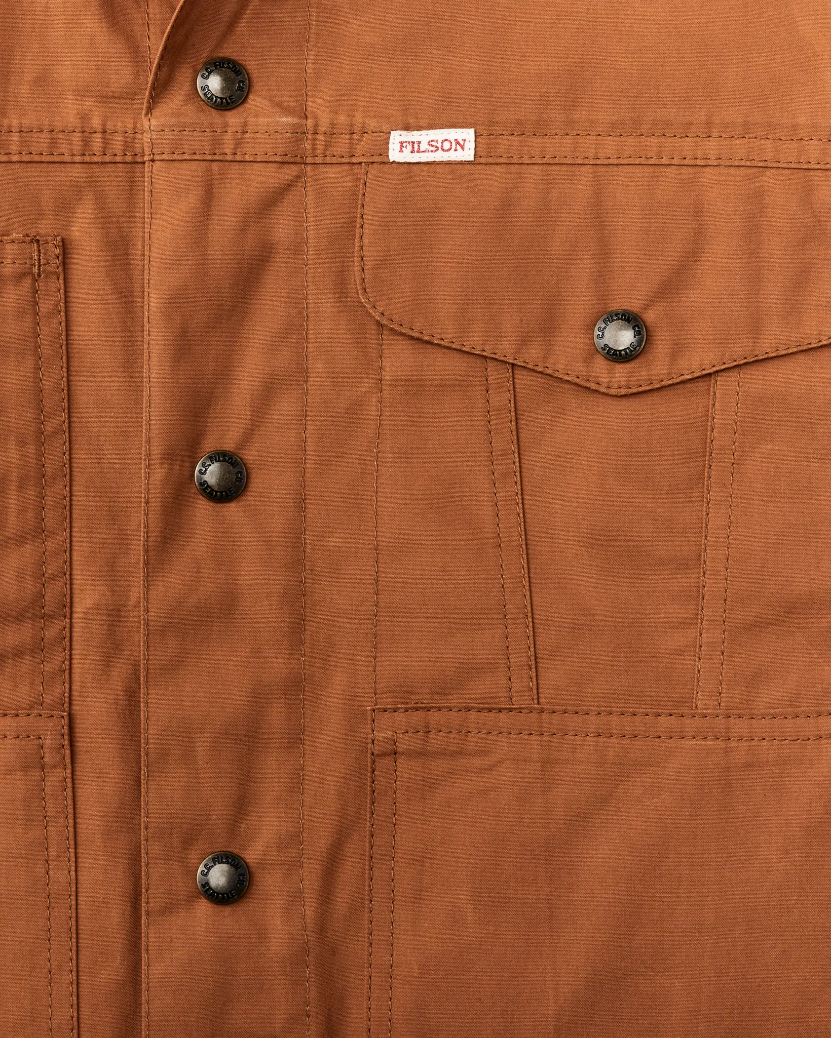Filson Ranger Short Cruiser Jacket - Bourbon