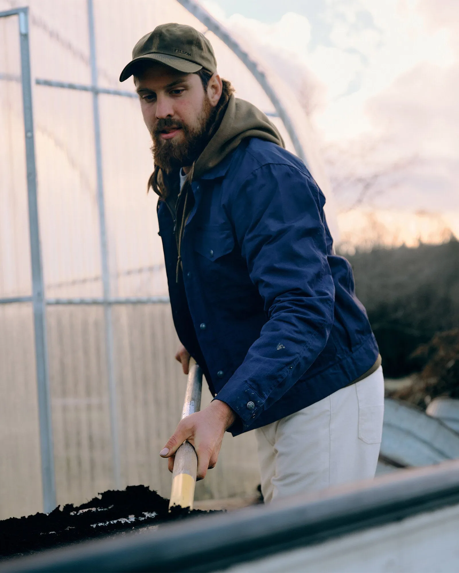 Filson Ranger Short Cruiser Jacket - Navy