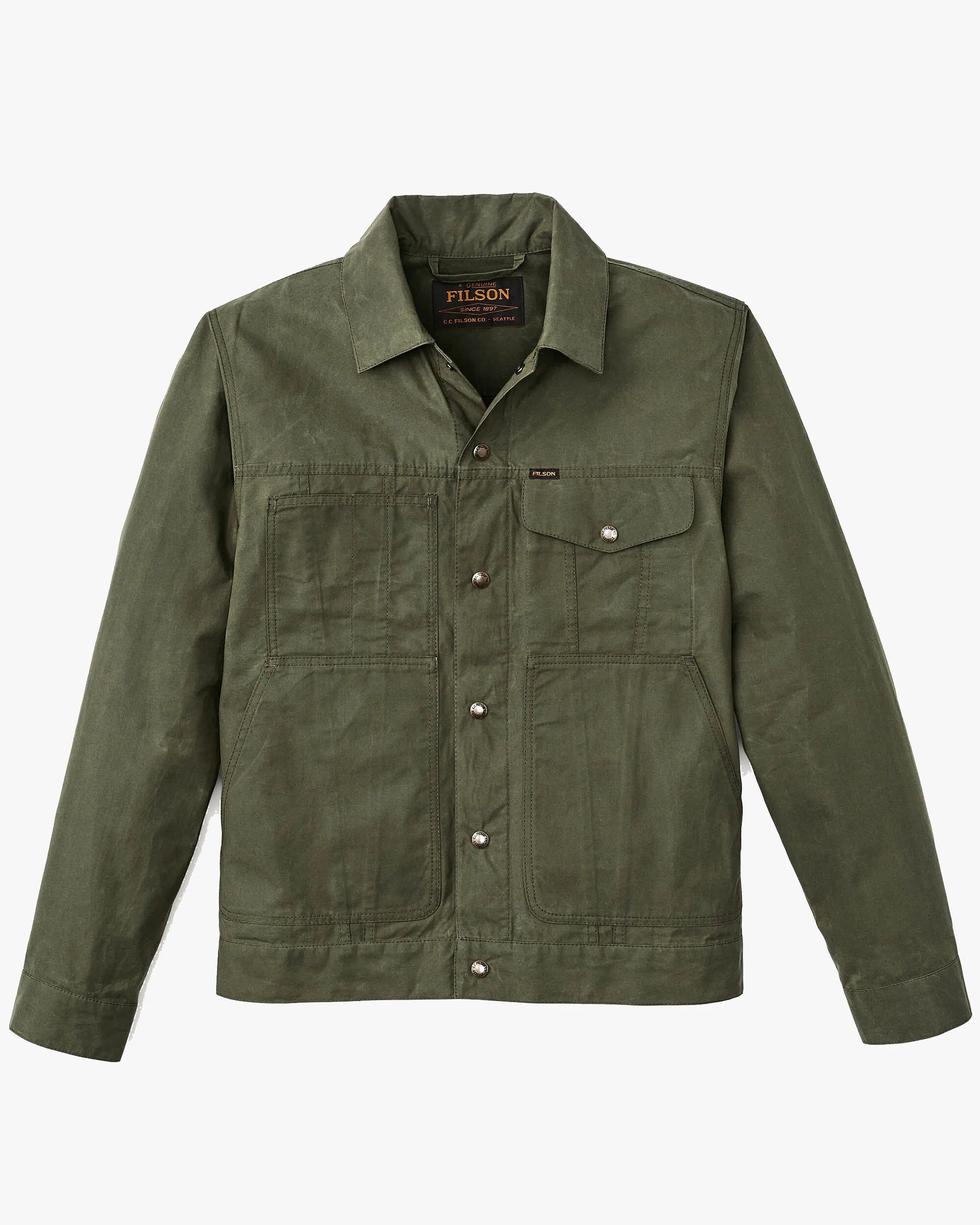 Filson Ranger Short Cruiser Jacket - Olive