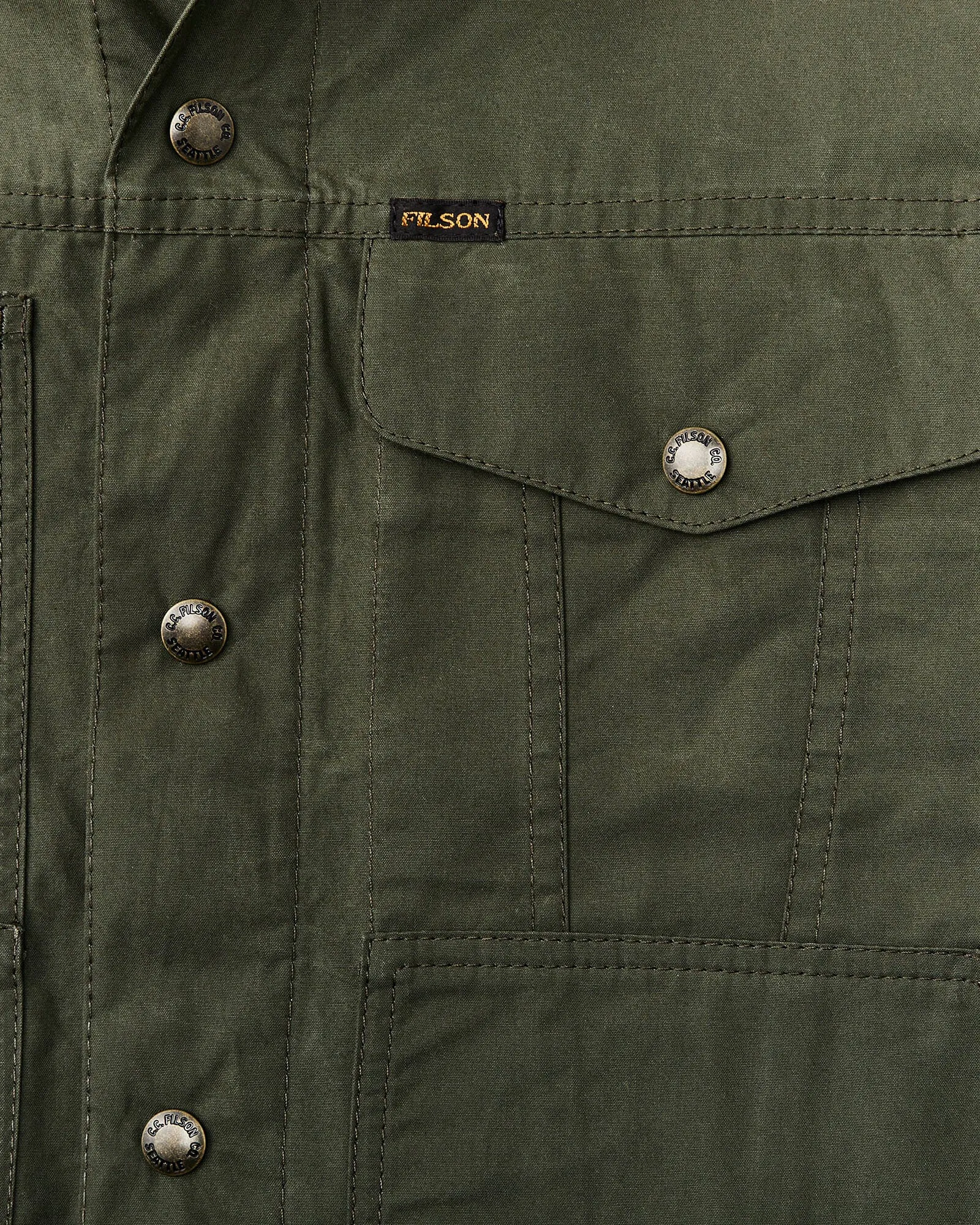 Filson Ranger Short Cruiser Jacket - Olive