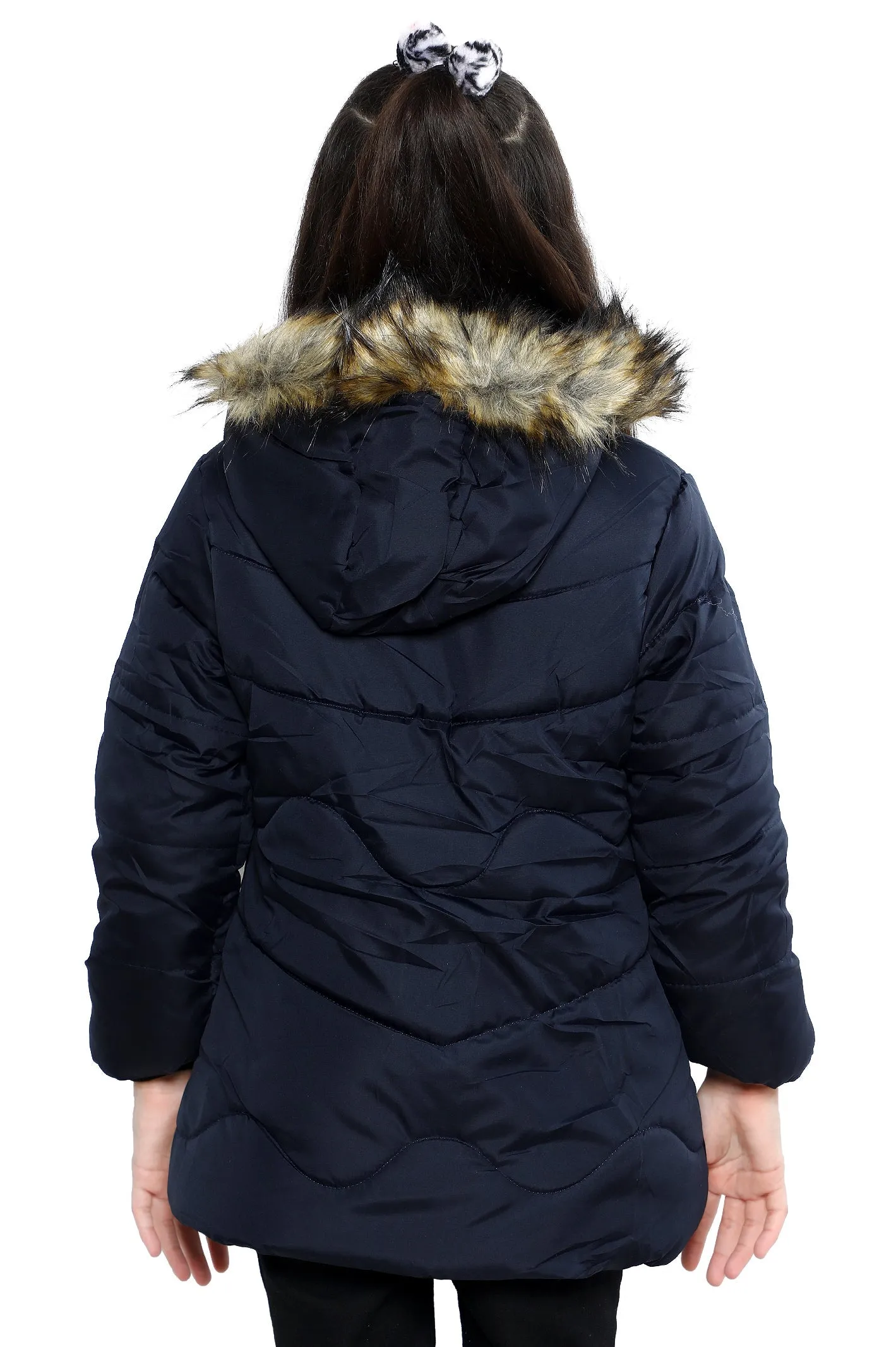 Girls Jackets SKU: KGF-0153-NAVY