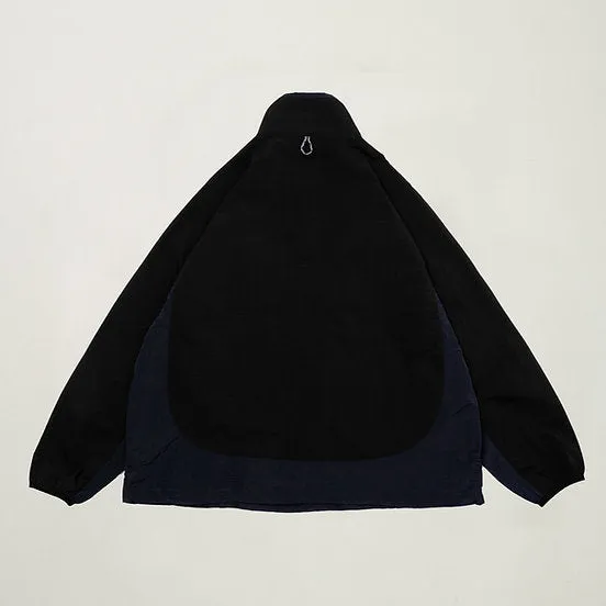 GOODTIMES WEAR: Half Snap Pullover Jacket (Midnight)