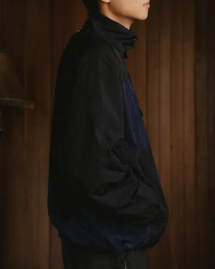 GOODTIMES WEAR: Half Snap Pullover Jacket (Midnight)