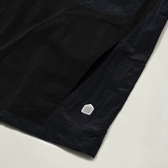 GOODTIMES WEAR: Half Snap Pullover Jacket (Midnight)