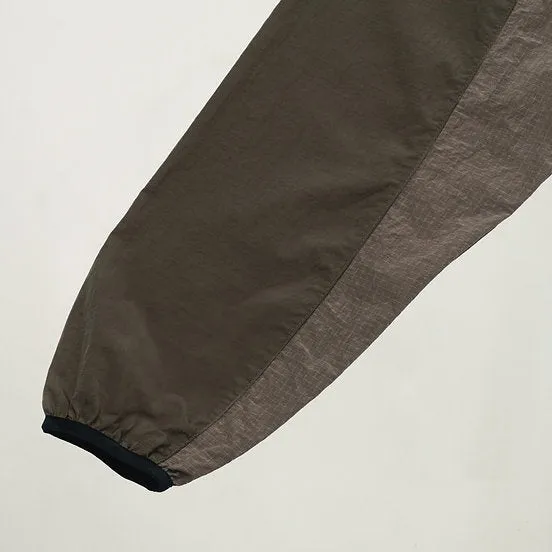 GOODTIMES WEAR: Half Snap Pullover Jacket (Umber)