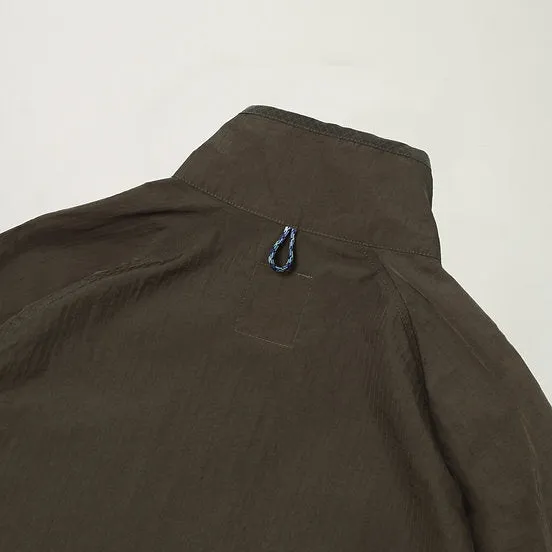 GOODTIMES WEAR: Half Snap Pullover Jacket (Umber)