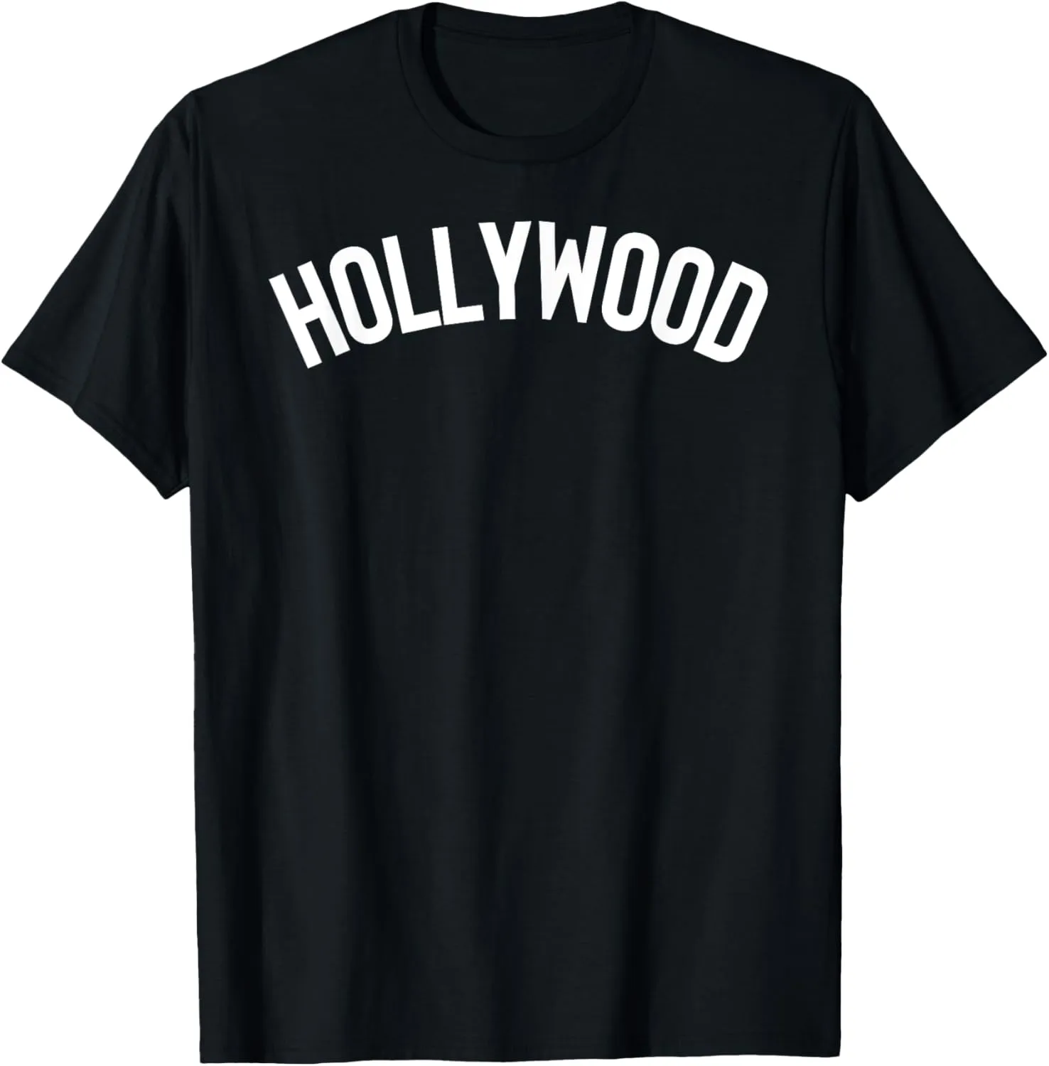 Hollywood Los Angeles California Vintage Sunset West Sign T-Shirt