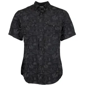 Hooey "Sol" Black Print Pearl Snap Men's Shirt