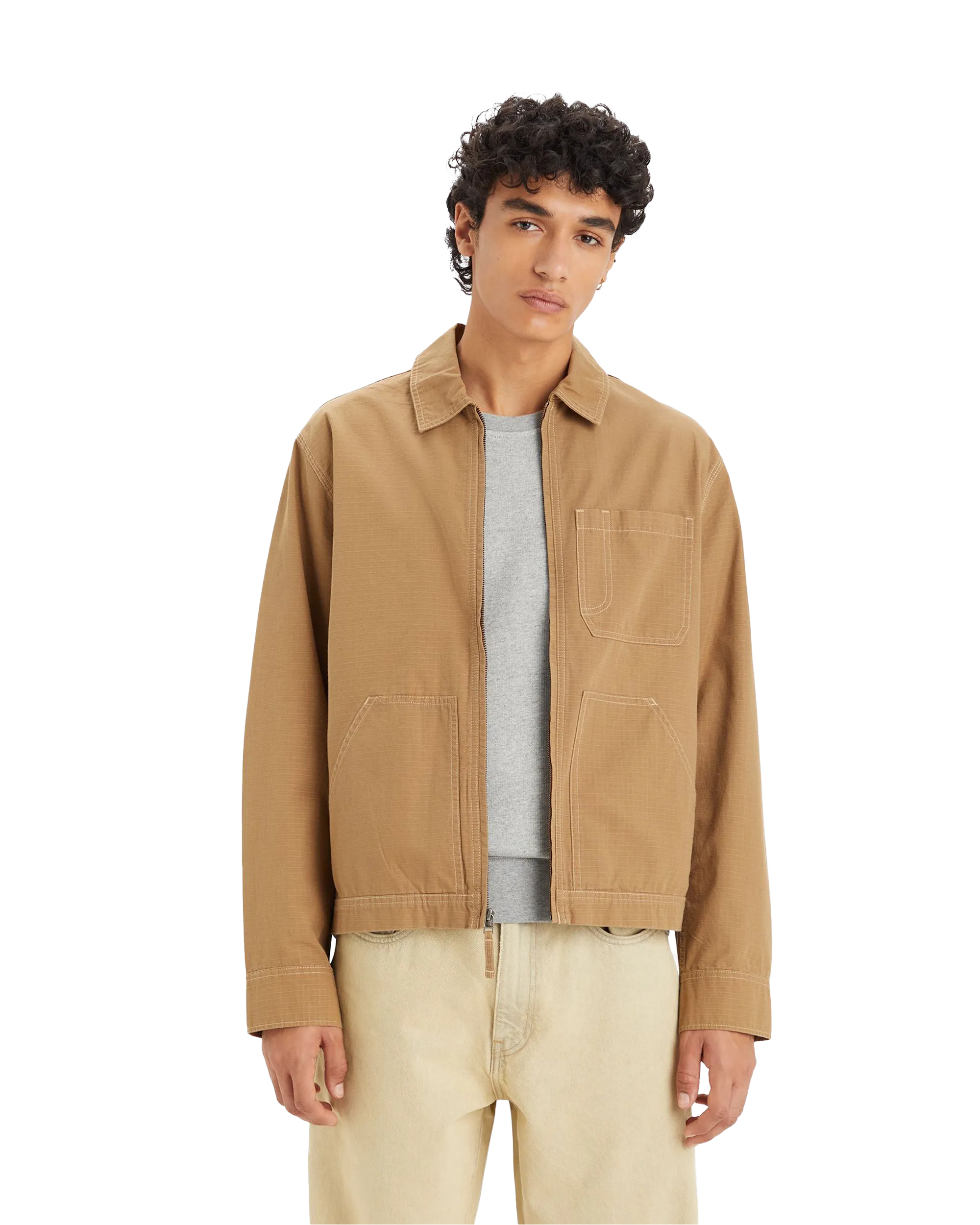Huber Utility Jacket in Otter