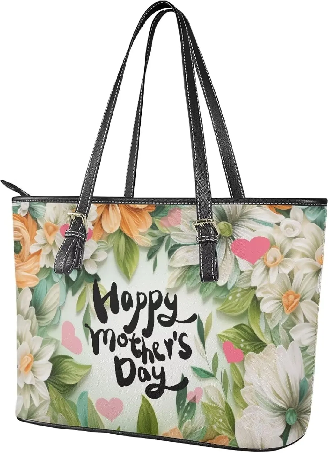 Large Size Satchel Bags with Zipper Closure for Women Travel Work