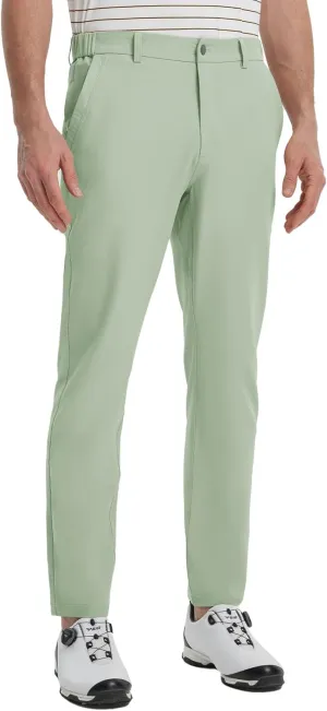 M MAELREG Golf Pants Men Lightweight with 5 Pockets - 30"/32"/34" Stretch Water-Resistant Casual Flat Front Mens Dress Pants