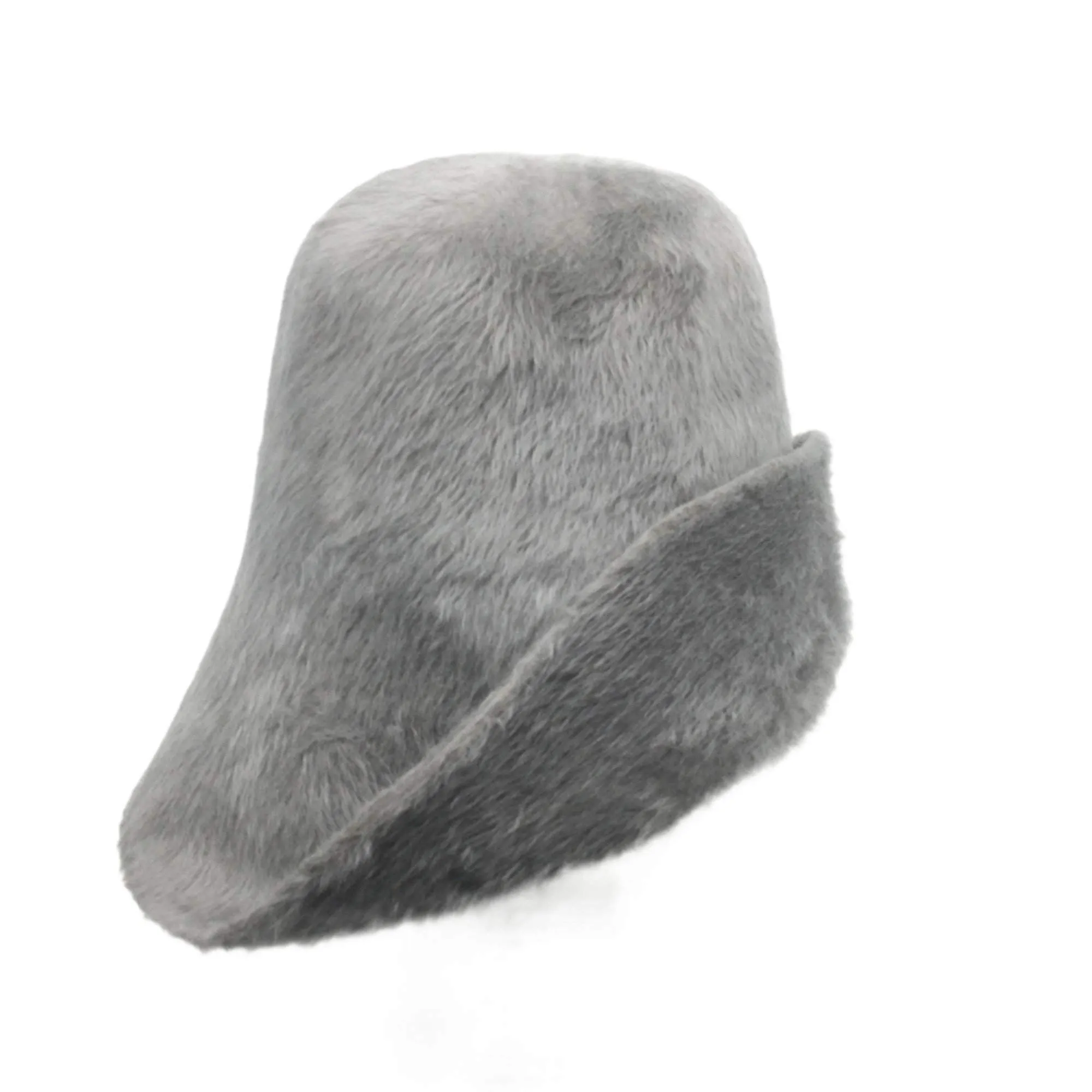 Melusine Fur Felt Double Side Cone Hat Bodies with a silky, long-haired finish.