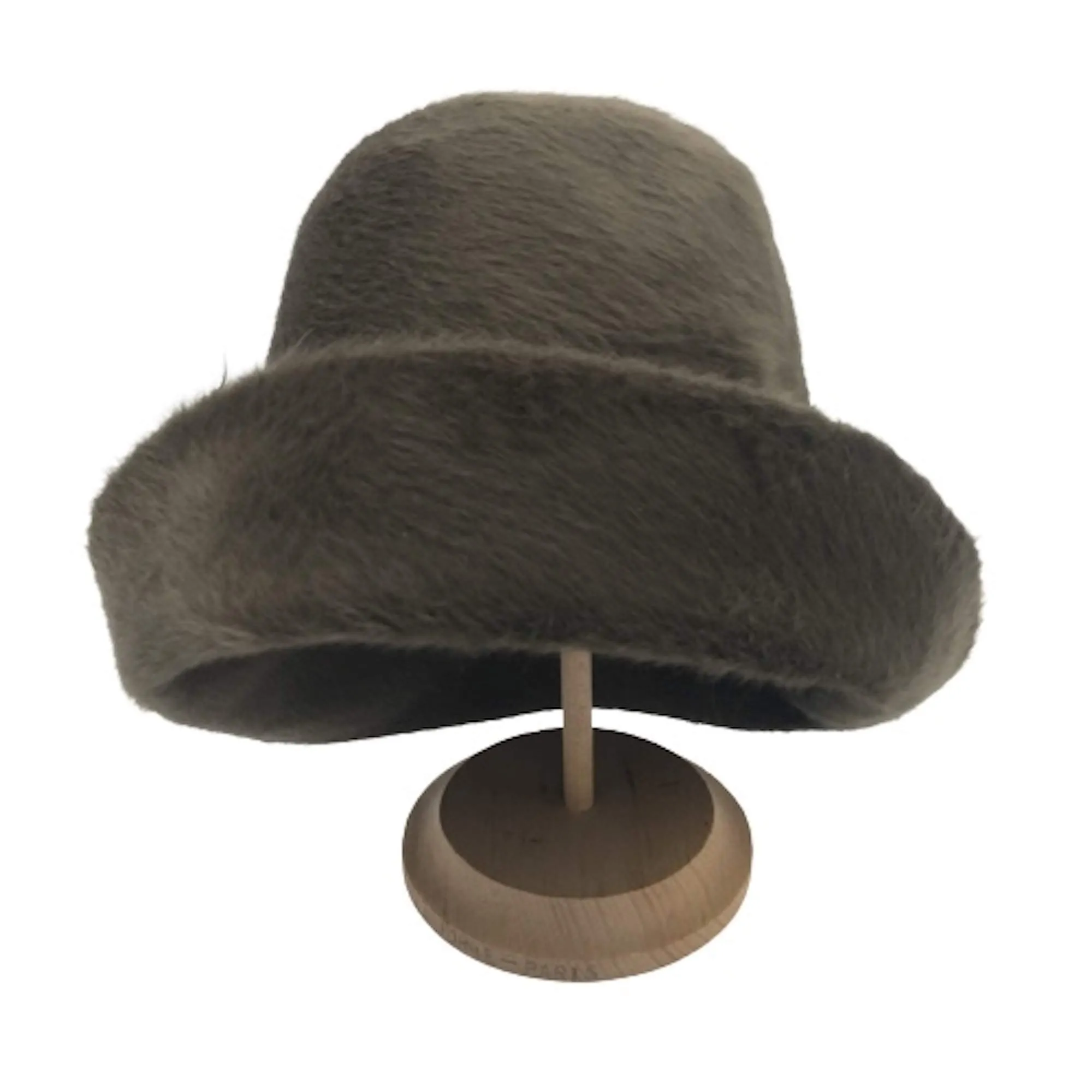 Melusine Fur Felt Double Side Cone Hat Bodies with a silky, long-haired finish.