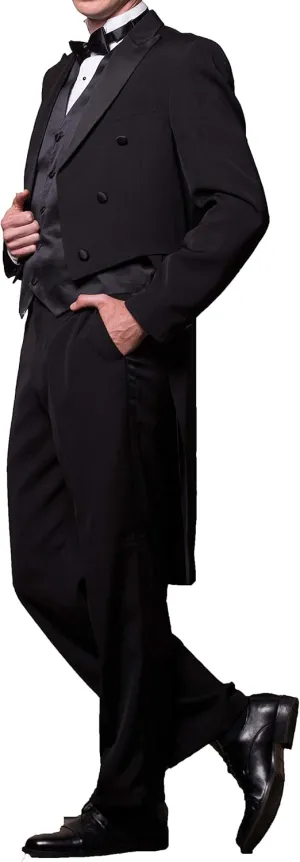Mens Black Tuxedo with Tails