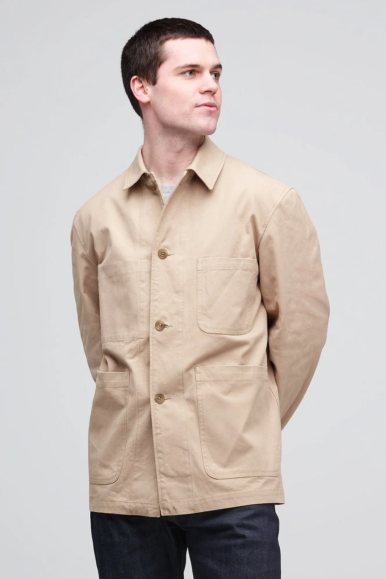Men's Chore Jacket - Putty