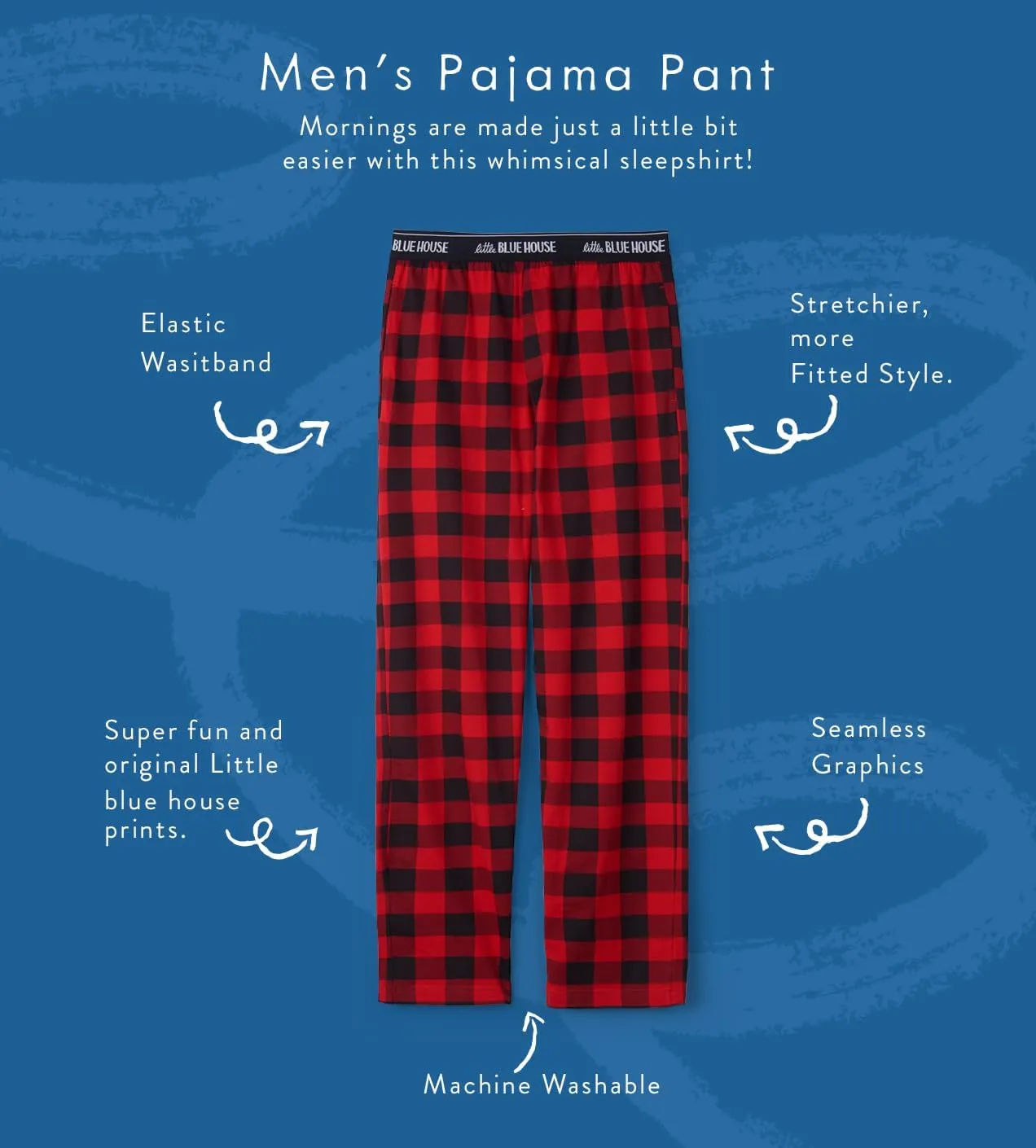mens Jersey Pajama Pants