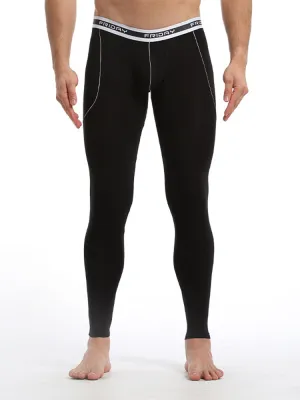 Men's Thermal Pants Bamboo Fiber Casual Thermal Pants