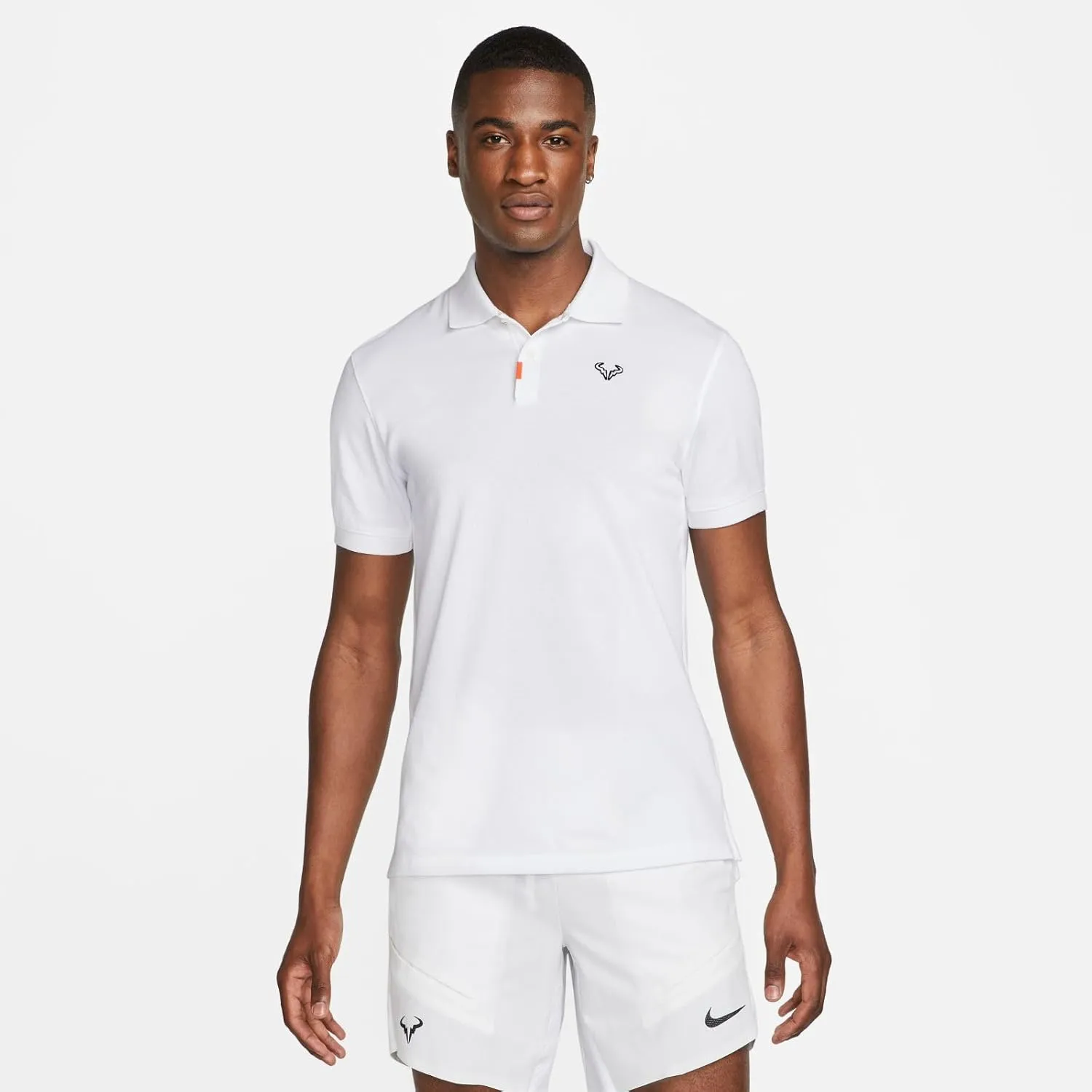 Nike The Polo Rafa Men's Slim-Fit (DD8532-100, White/Black)