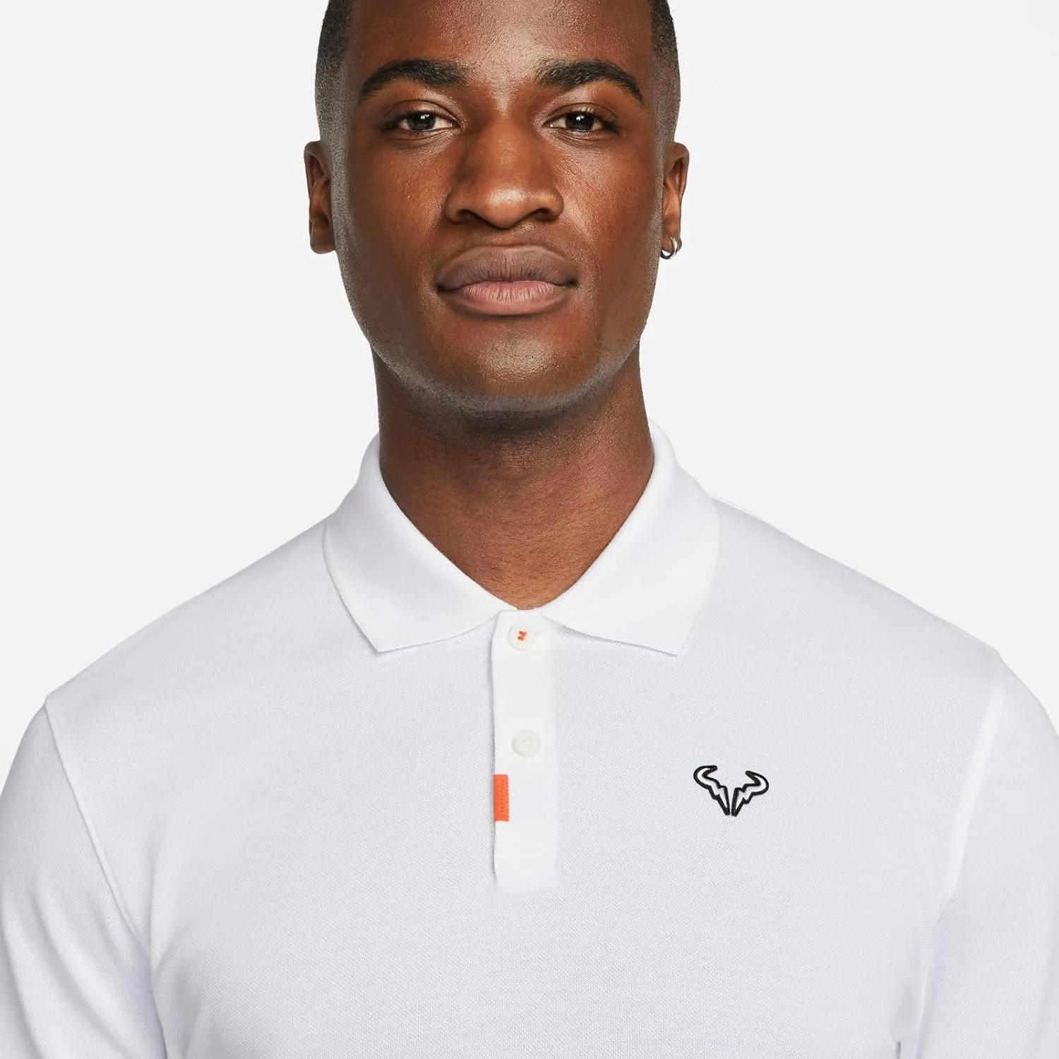 Nike The Polo Rafa Men's Slim-Fit (DD8532-100, White/Black)