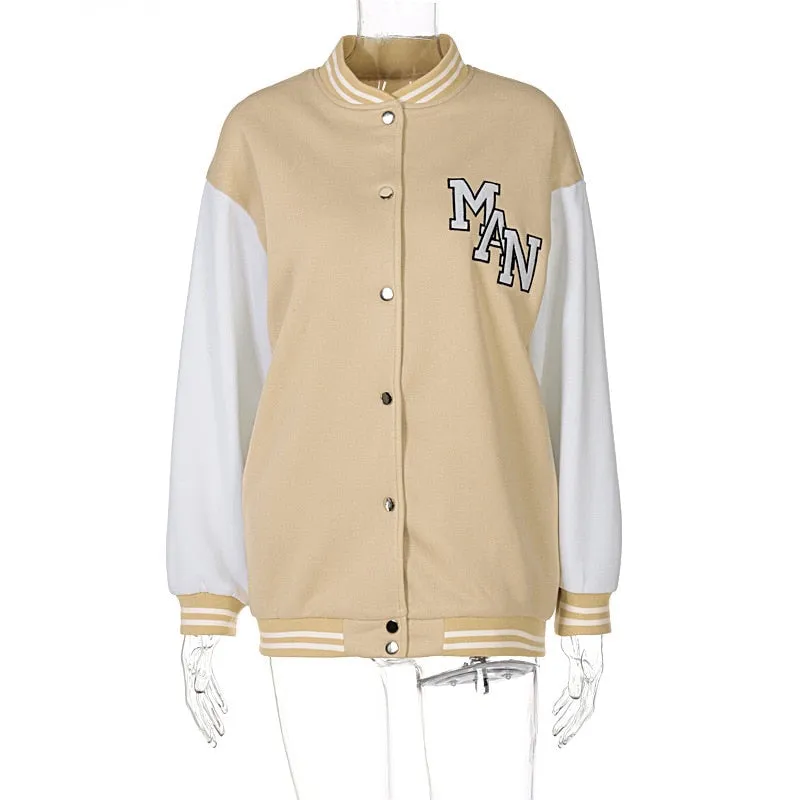 OVERSIZED VARSITY JACKET
