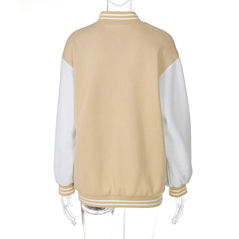 OVERSIZED VARSITY JACKET