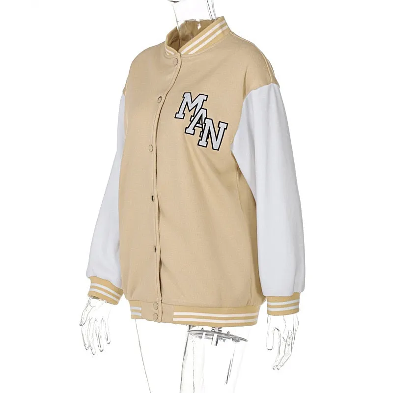 OVERSIZED VARSITY JACKET