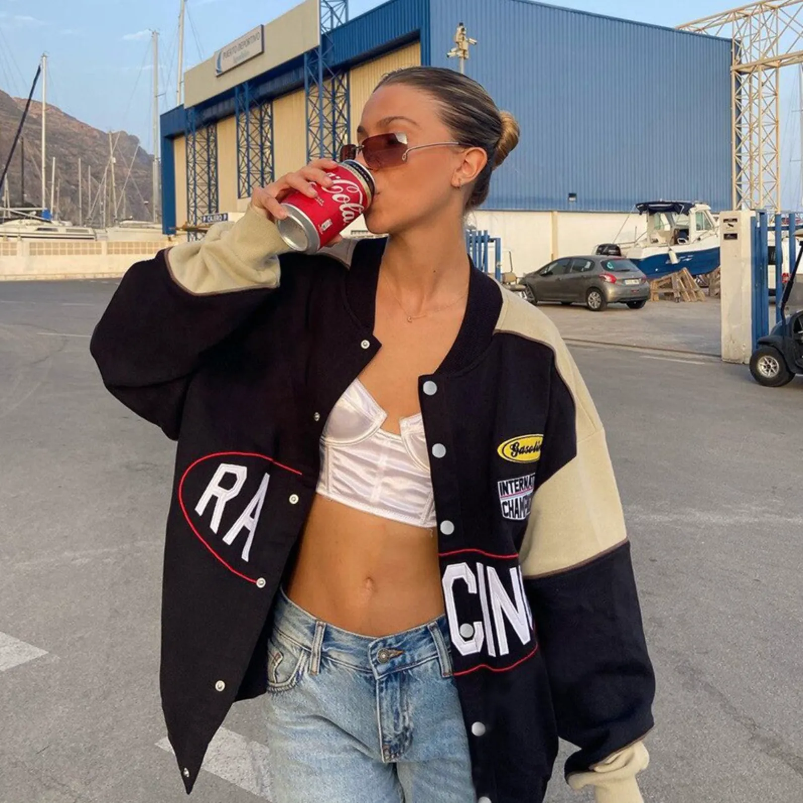 RACING VARSITY JACKET