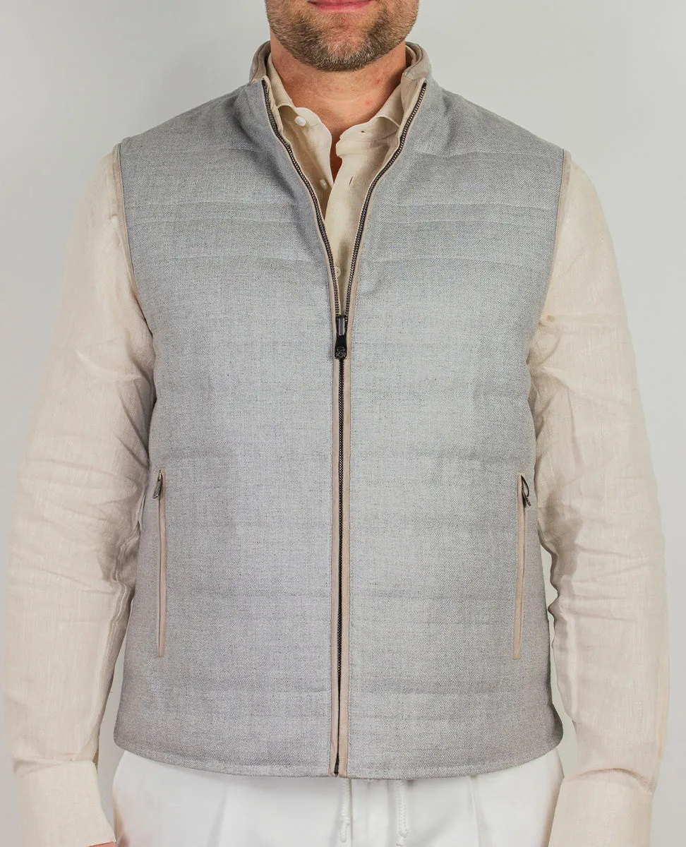 Reversible Zip-Up Vest