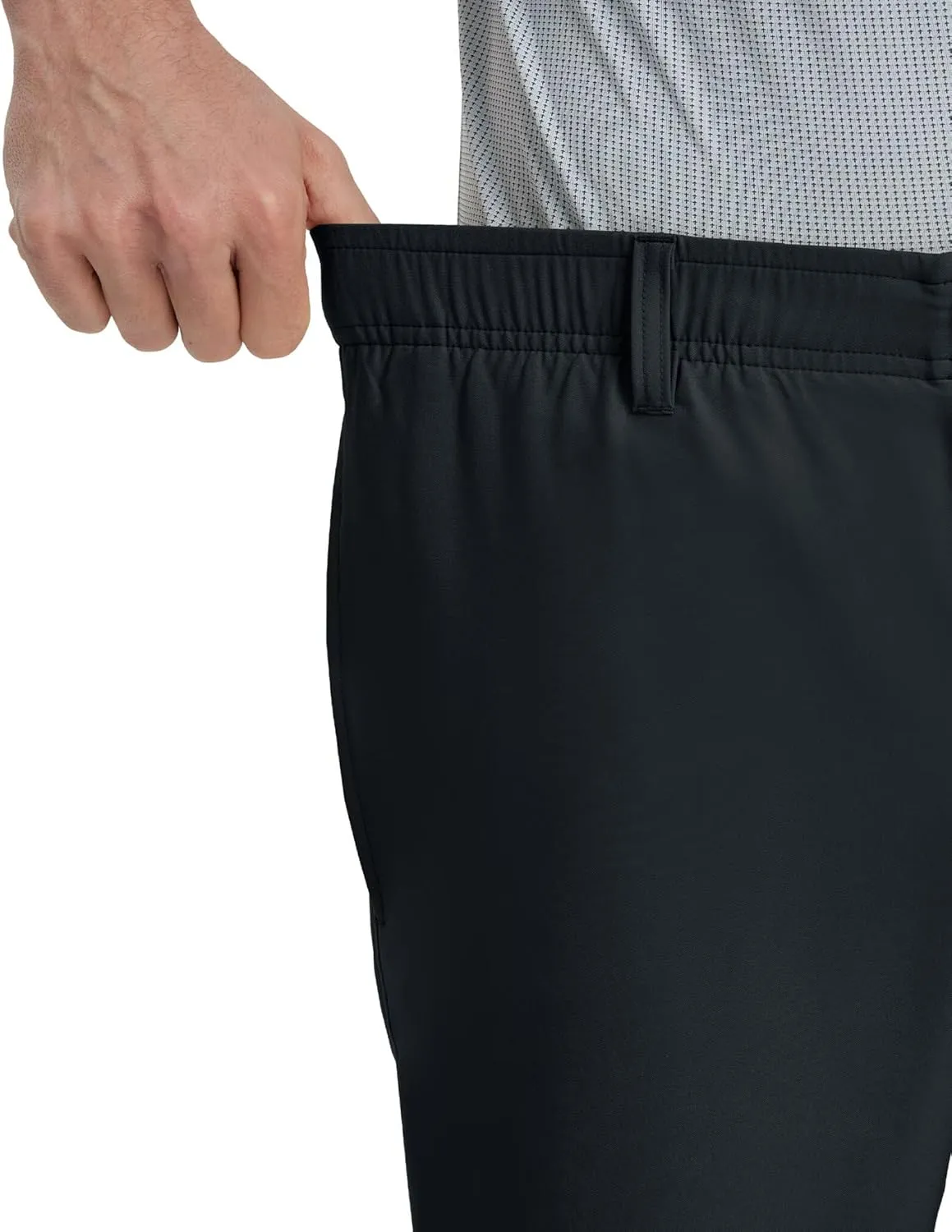 Rouen Golf Pants Men Lightweight Quick Dry - 30"/32"/34" Stretch Water-Resistant Casual Flat Front Mens Dress Pants Pockets