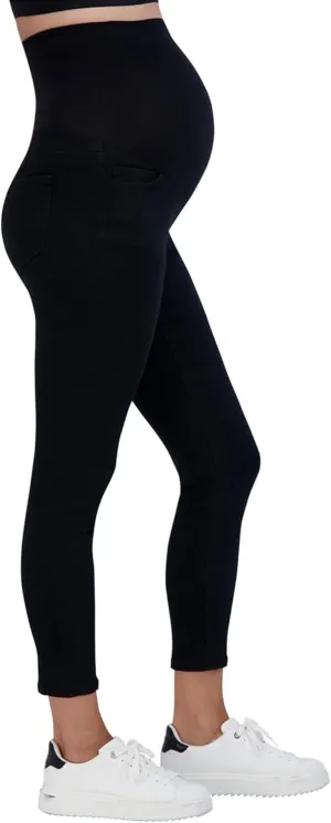 Savi Parker Womens Maternity Jeans Over The Belly - Pregnancy Clothes for All Seasons, Maternity Pants