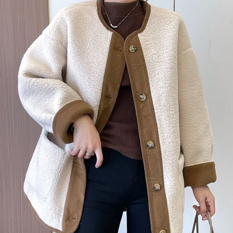 Seasonal SpecialsSolid Button Down Coats with Pockets