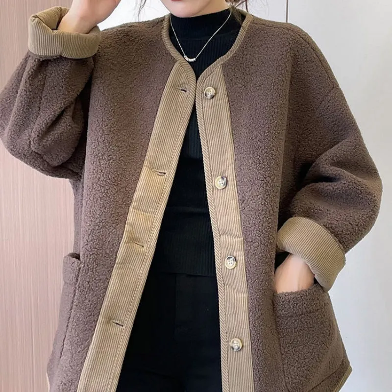 Seasonal SpecialsSolid Button Down Coats with Pockets