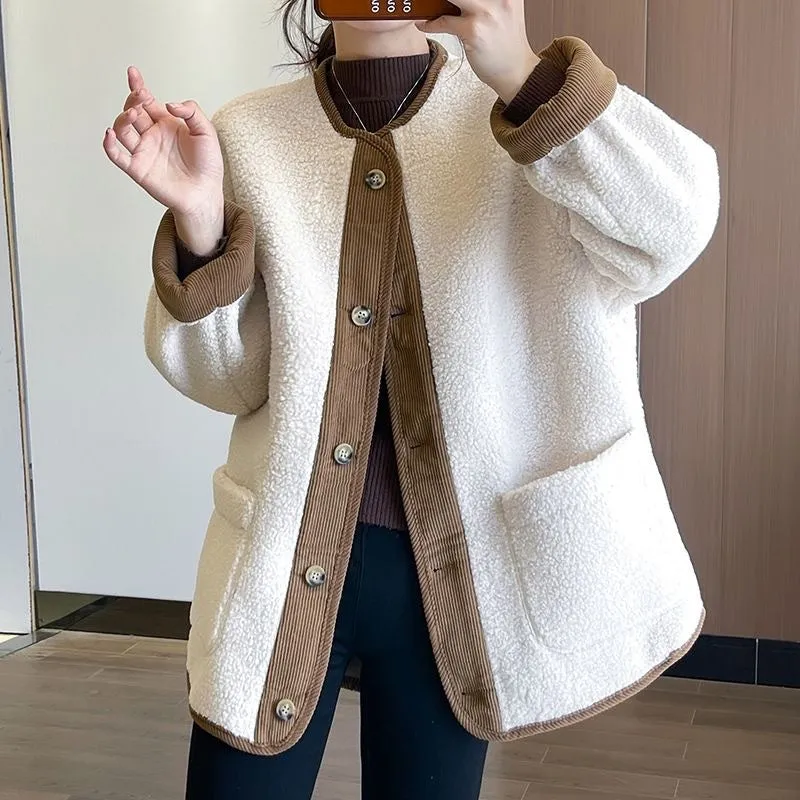 Seasonal SpecialsSolid Button Down Coats with Pockets