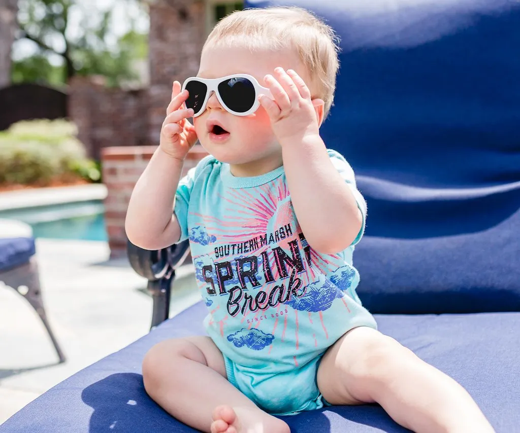 SEAWASH Snap Onesie - Spring Break